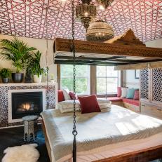 Moroccan-Inspired Master Bedroom
