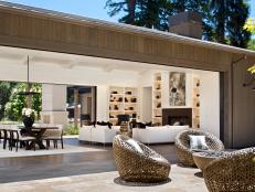 Modern Home With Indoor And Outdoor Living Areas
