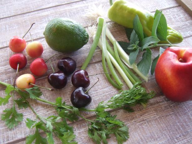 Summer Herbs And Fruits