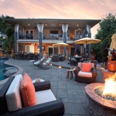 Patio Sitting Area and Fire Pit