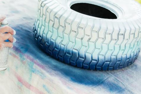 How to Paint a Rubber Tire, eHow