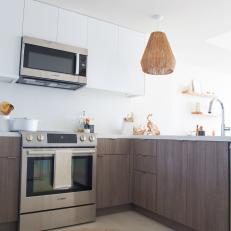Kitchen Strikes Balance Between Natural Tones, Contemporary Finishes