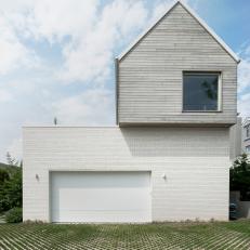 Modern Home Includes Street-Facing Garage