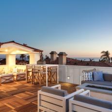 Roof Deck With Ocean View