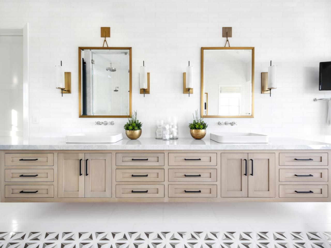 Best Bathroom Vanities And Bathroom Mirrors In Hgtv