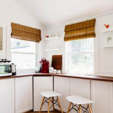 Midcentury Kitchenette and Coffee Bar