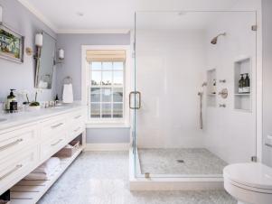 <center>Luxurious Walk-In Shower Designs