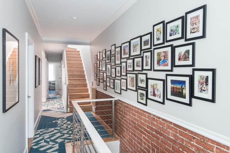Hall With Photo Gallery Wall