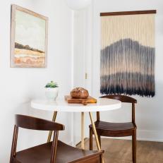 Guest House Dining Nook with Mid-Century Modern Furnishings