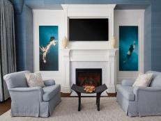serene blue living room 
