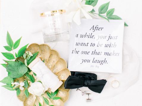 10 Props to Have on Hand for Your Engagement + Wedding Photos