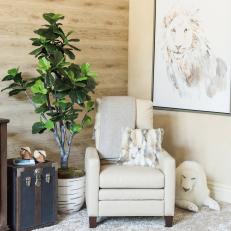 Neutral Nursery With Lions