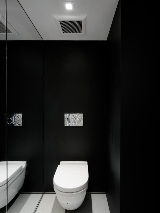 Black And White Bathroom And Powder Room Pictures Hgtv Photos
