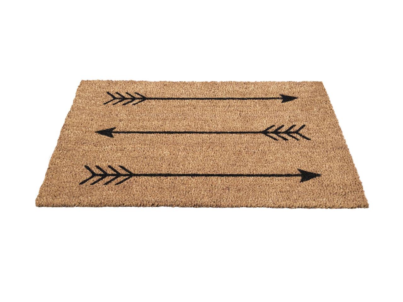 A Decorative Front Door Mat From Hgtv Magazine S March 2018 Front