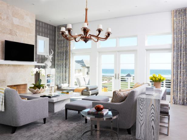 Coastal Living Room Ideas | HGTV