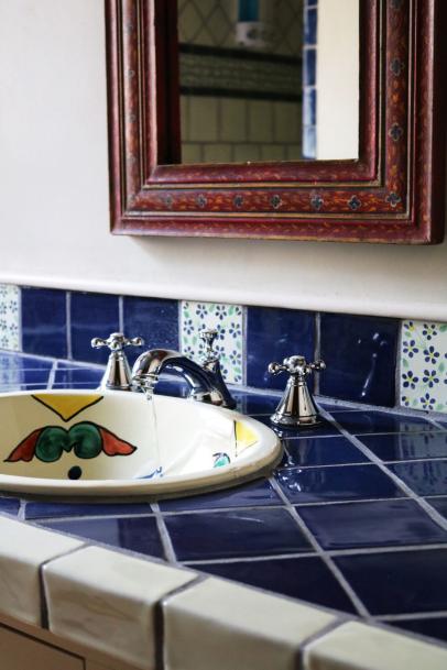 Ceramic Tile Bathroom Countertops, How To Redo Bathroom Tile Countertops