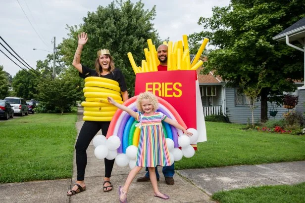 Last-Minute Pool Noodle Costumes | HGTV