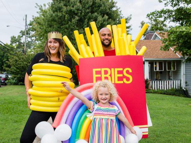 Last-Minute Pool Noodle Costumes | HGTV