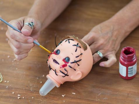 DIY Glowing Doll Head • Sage to Silver