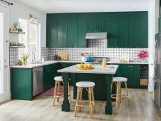 HGTV Magazine featured this after shot of a Nevada kitchen renovation