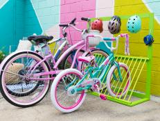 Crib Slat Bike Rack