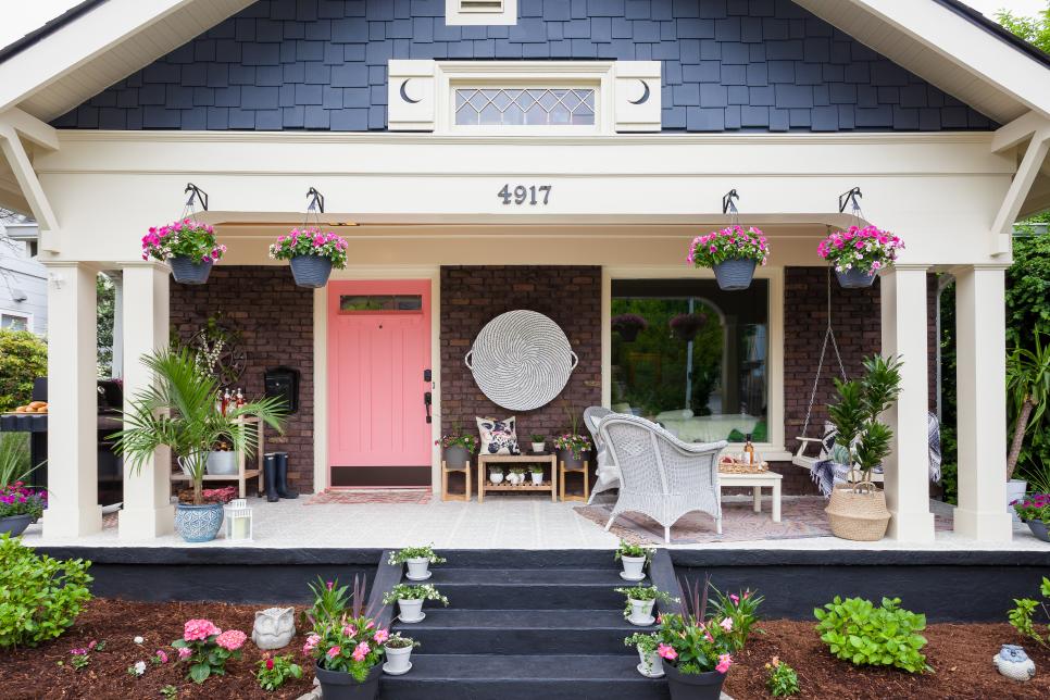 25 Gorgeous Front Porches For Summer, Outdoor Porch Decorations For Summer