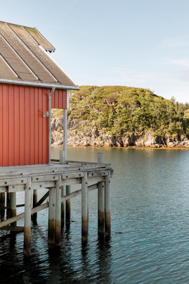 Waterfront Airbnb Perched on Dock