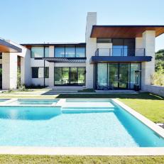 Swimming Pool and Modern Exterior