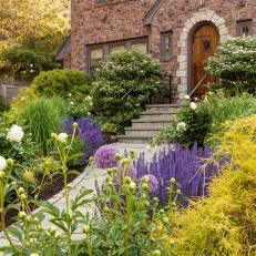 Brick Tudor Exterior and Front Garden