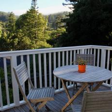 Deck With Forest View