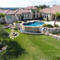 Backyard and Pool Overview