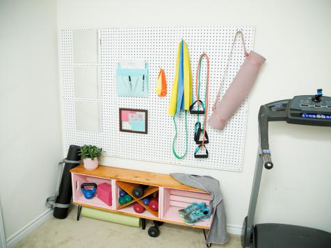 Workout in Style: DIY Storage Bench