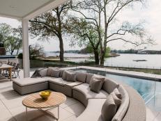 Curved Outdoor Sectional
