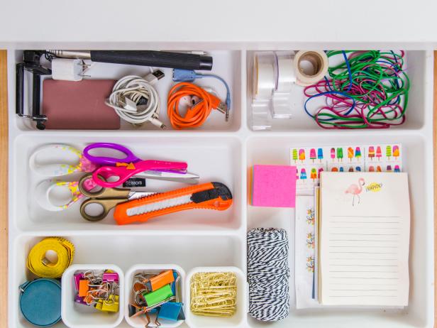 Junk Drawer Organization Tips | HGTV