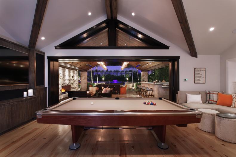 Game Room and Pool Table