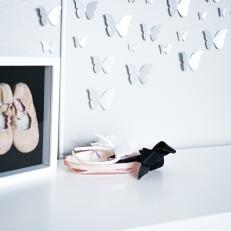 Ballet Shoes in Shadow Box