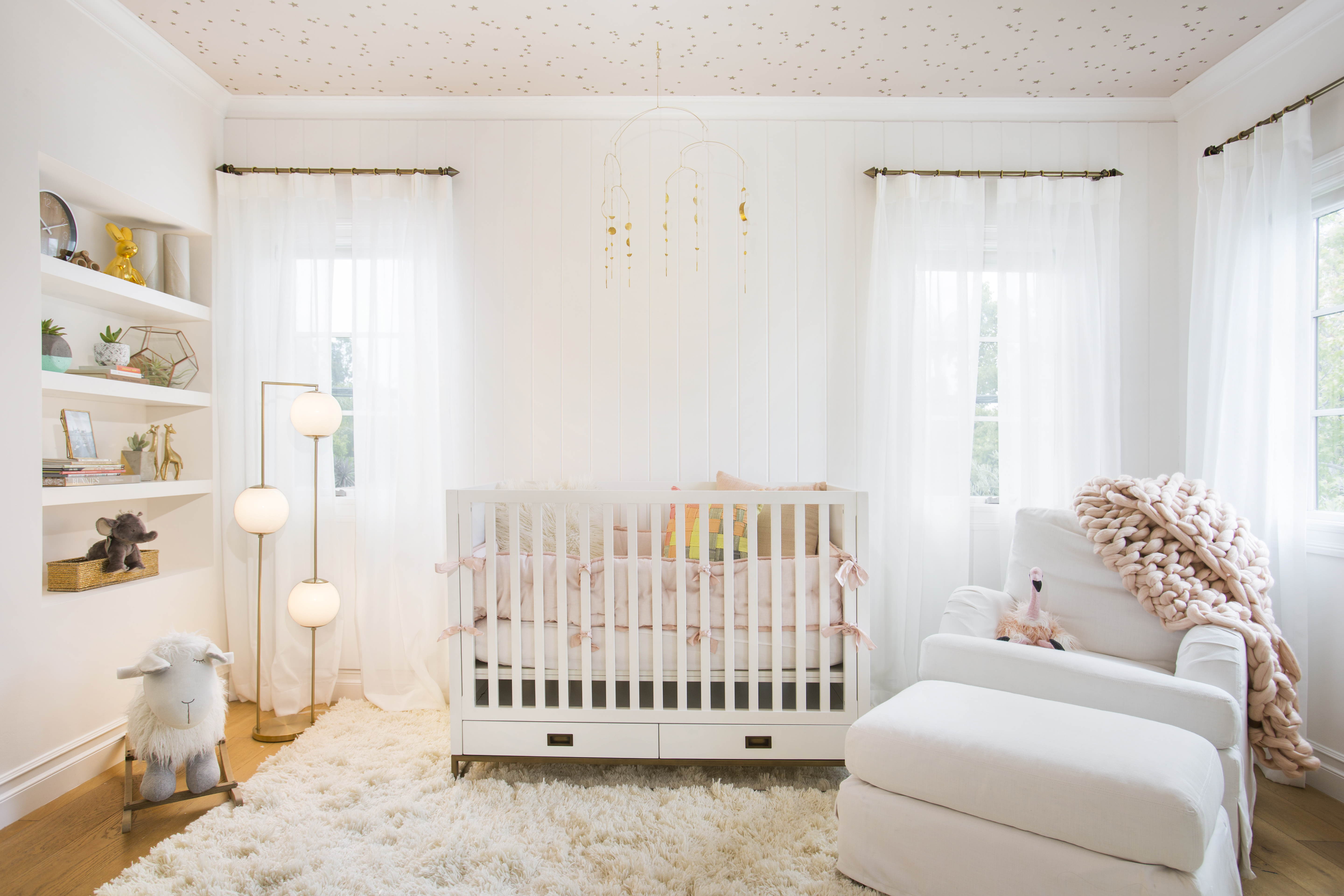 Boho Nursery Sign Cane Design Baby Name Announcement