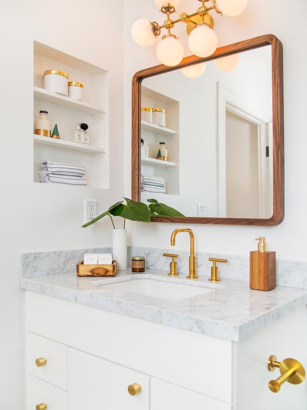 20 Stylish Bathroom Mirror Ideas Hgtv