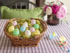 Put those plastic eggs and basket to use in the 12 days leading up to the Easter Bunny’s arrival with this easy project that’ll help kids count down to Easter morning.