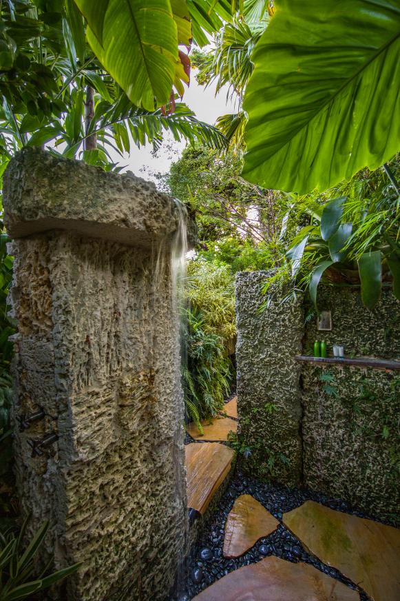 Tropical Outdoor Shower