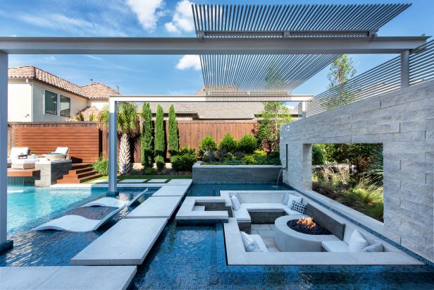 Sunken lounge sales