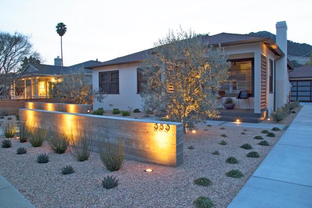 1950s Ranch House With Contemporary, Ranch House Landscaping