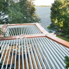 Louvered Roof Over Deck