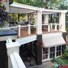 Deck With Outdoor Kitchen