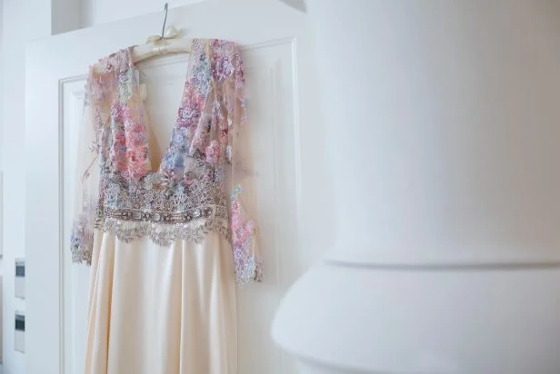 linda phan wedding dress designer How to Replicate 'Property Brothers' Drew Scott and Linda Phan's Wedding on a Budget