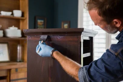 Applying Gel Stain To How To Use Gel Stain (A Frame Tutorial) Room