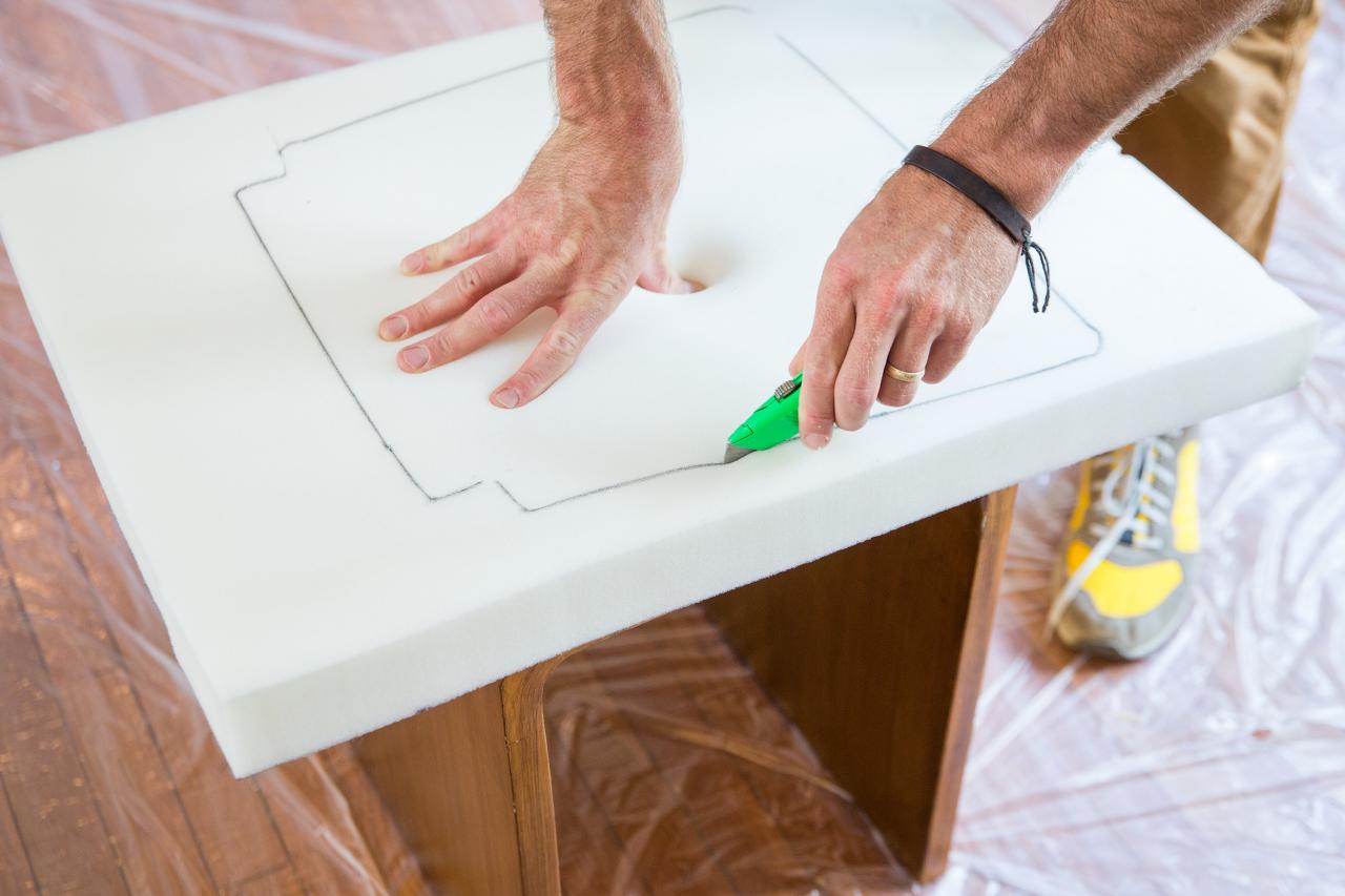 how to recover dining room chair cushions