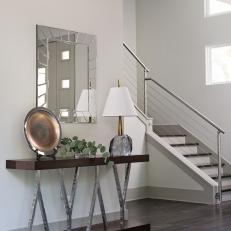 White Transitional Entry