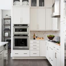 All-White Transitional Kitchen