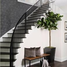 Elegant Transitional Staircase